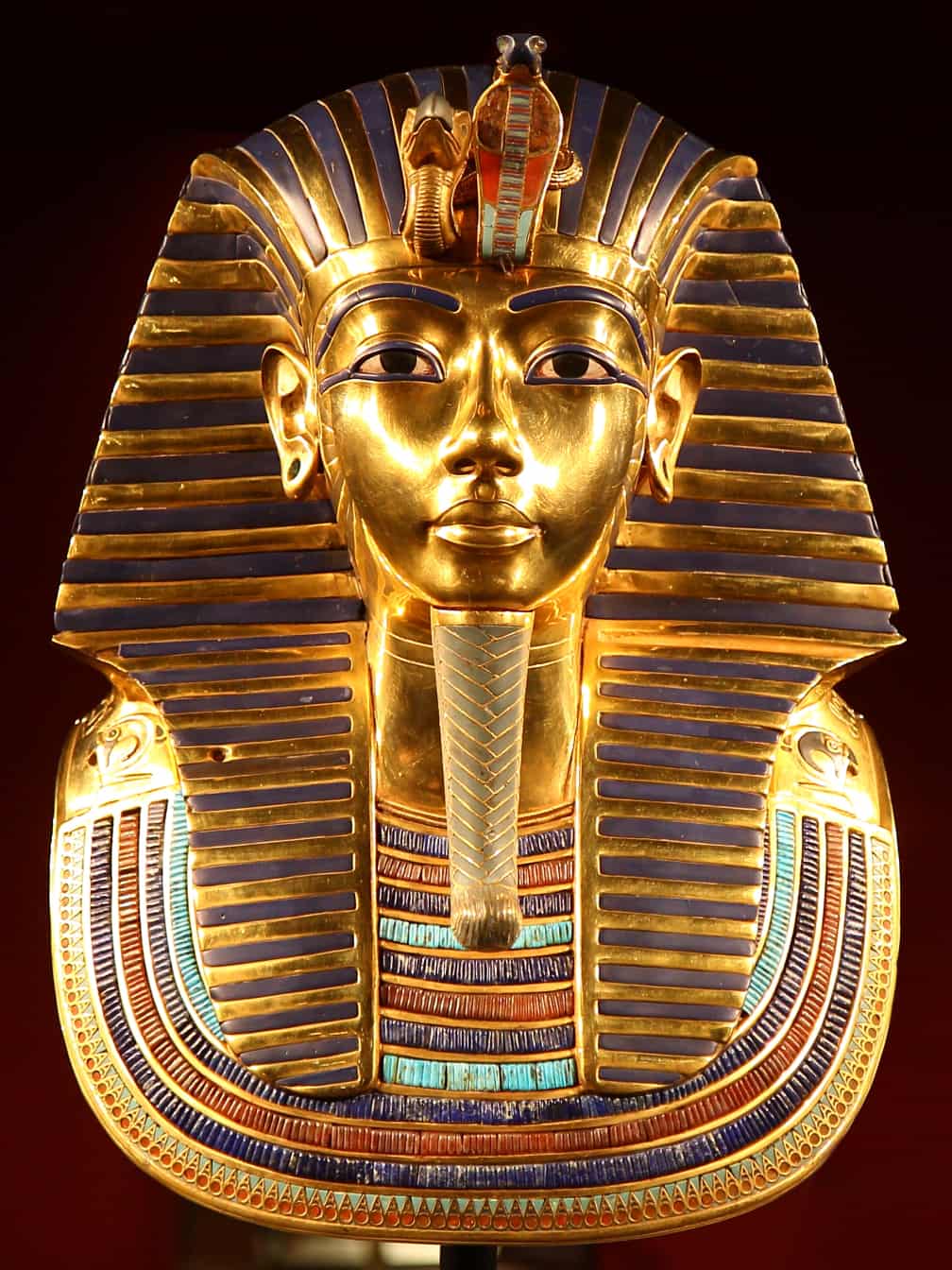 Máscara de ouro de Tutancamon