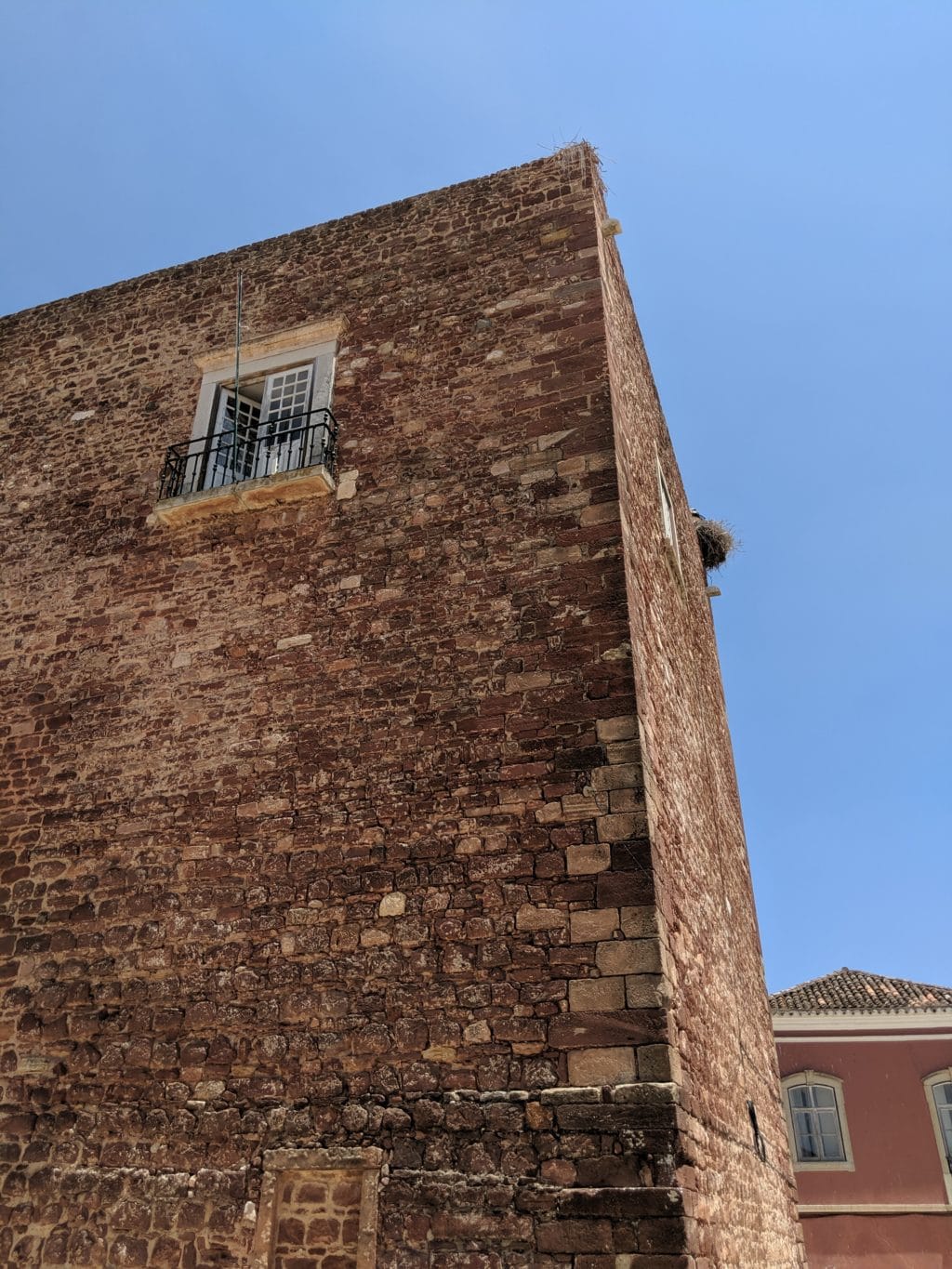 A detail of the Turret of the City Gate, in Silves