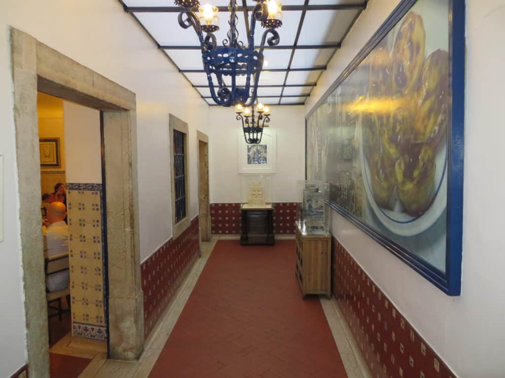 Interior da Casa Pastéis de Belém.