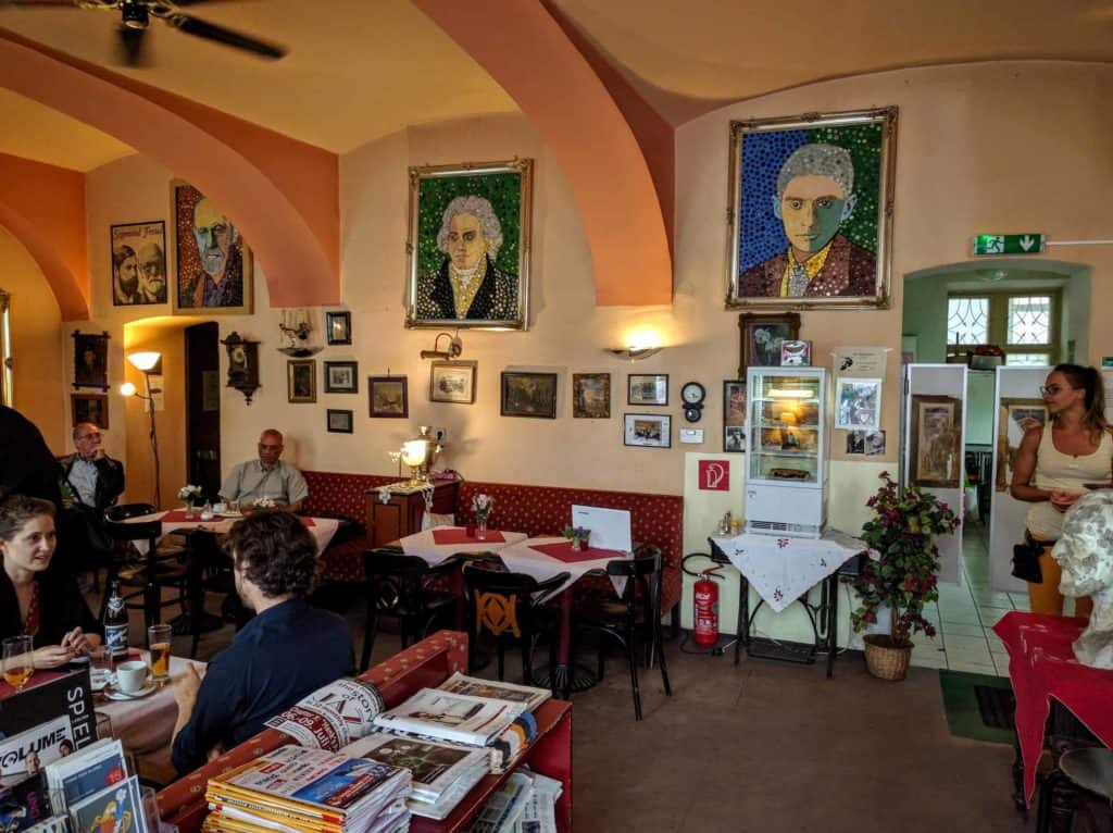 Inside Cafe Freud