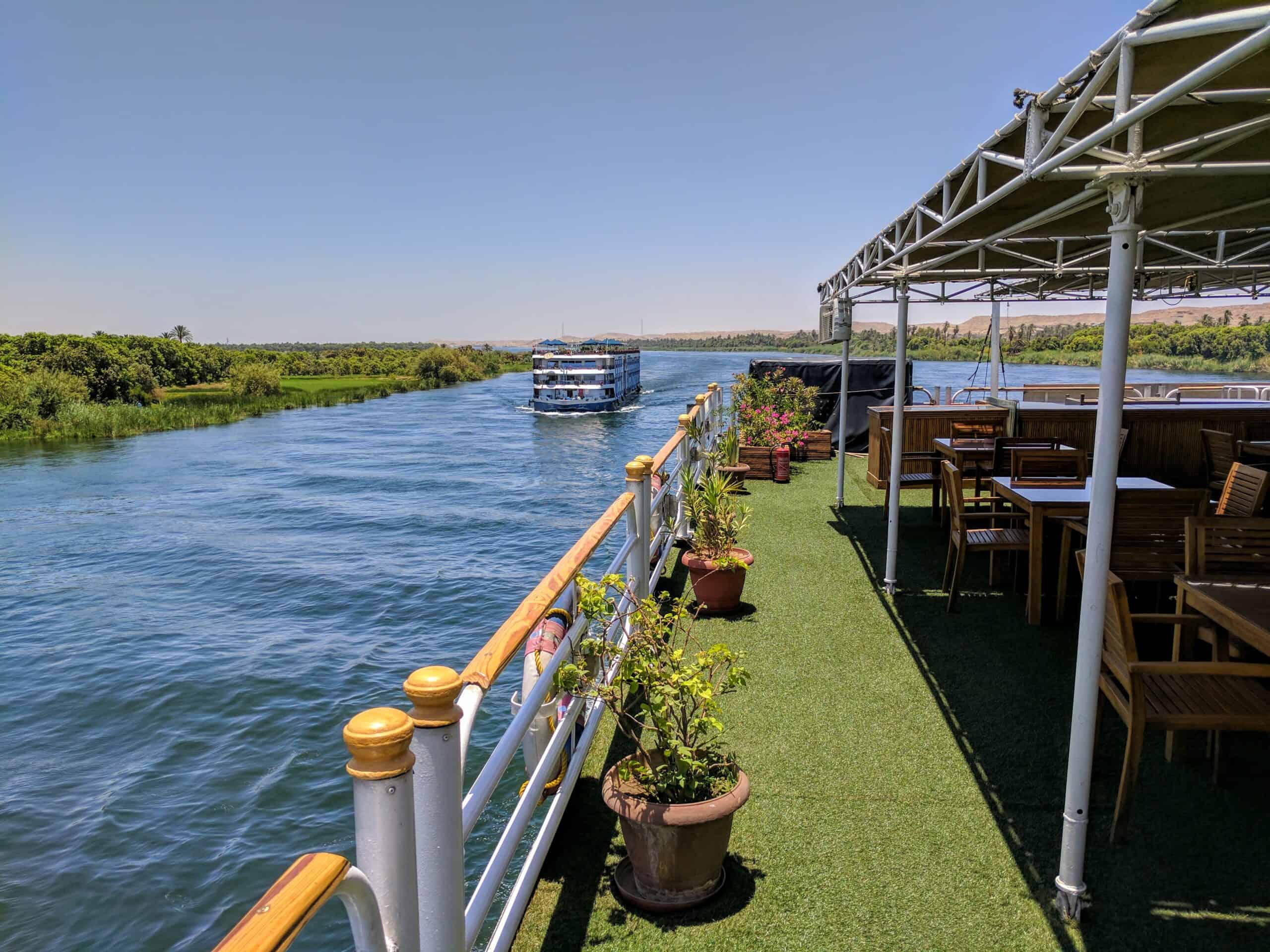 Cruising on the enigmatic Nile River.